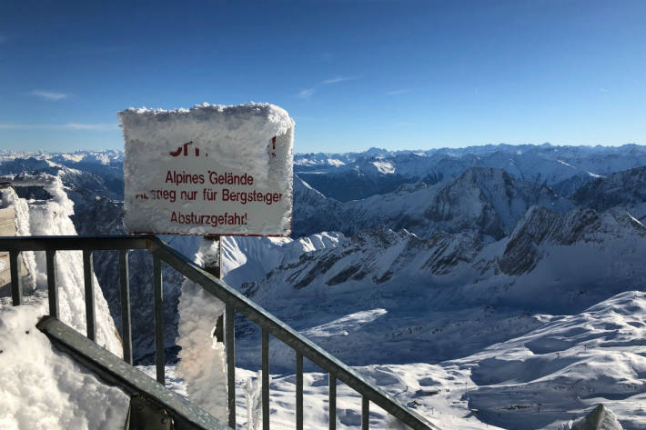 Perfektes Wintersportwetter in den Weihnachtsferien.