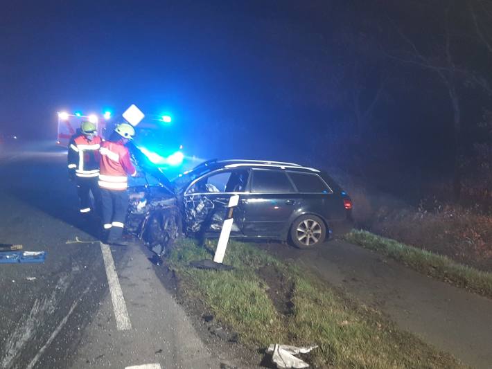 Unfall bei Nebel – Drei Menschen verletzt