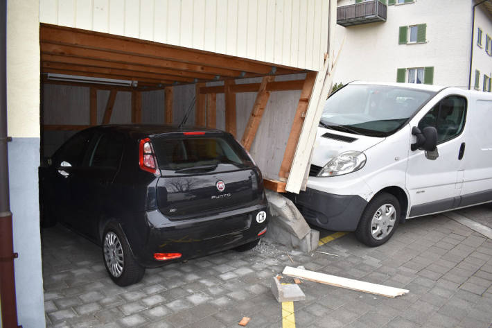 Unfall - Emmenbrücke, Flurweg