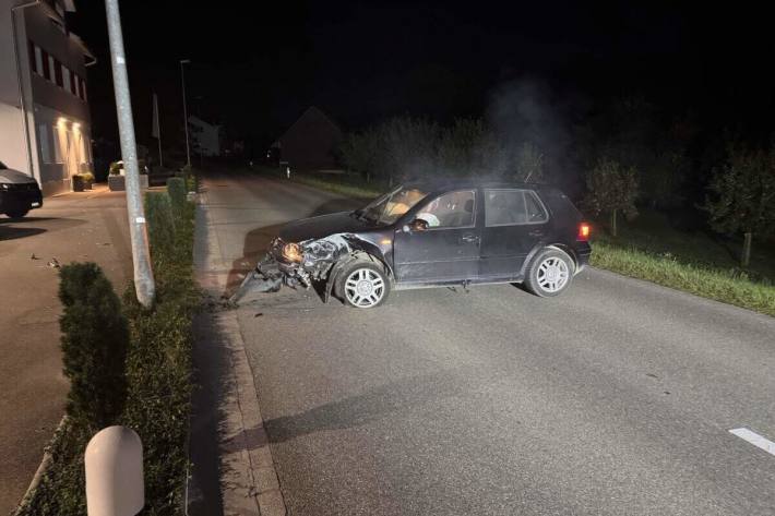 Unfall in Oberbüren