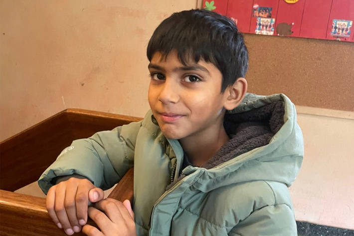 Foto des vermissten Mustafa A., 8 Jahre alt.