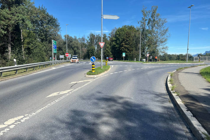 Nach Vollbremsung gestürzt und verletzt