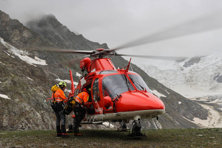 Drei Alpinisten bei der Berglihütte (BE) gerettet