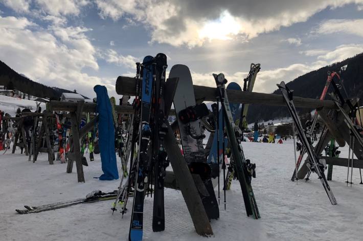 Eine Skidiebin wurde in Davos GR gefasst.