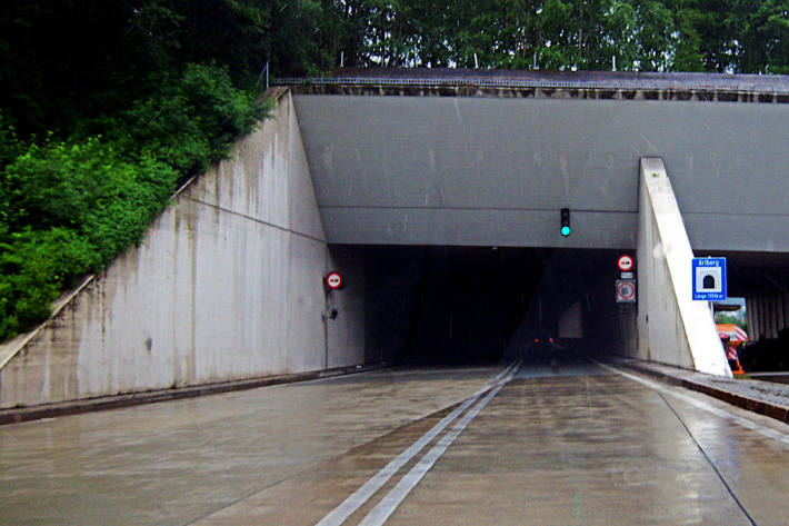 Arlbergtunnel Österreich - Symbolbild