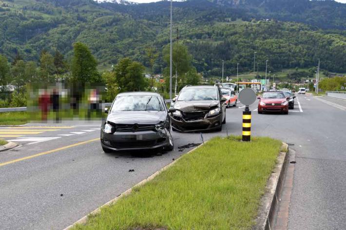 Verletzte Personen bei Verkehrsunfall in Trübbach
