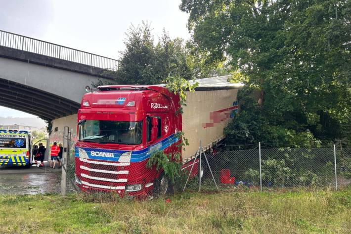 Von der Strasse abgekommen 