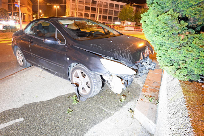 Unfall in Emmenbrücke 