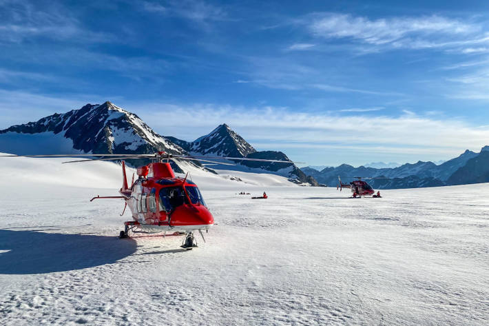 Rega-Einsatz in Grand Combin