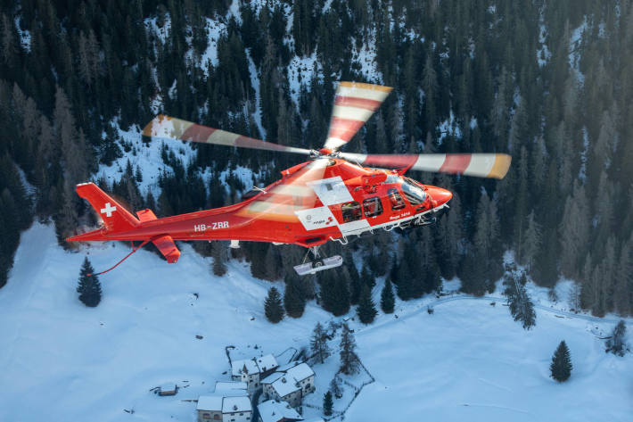 Kleinkind nach Unfall in Oberägeri ins Spital geflogen – Symbolbild