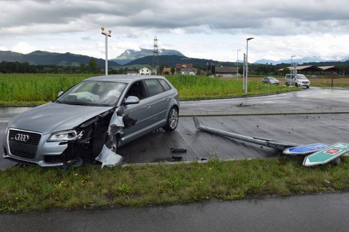 15'000 Franken Sachschaden ist entstanden.