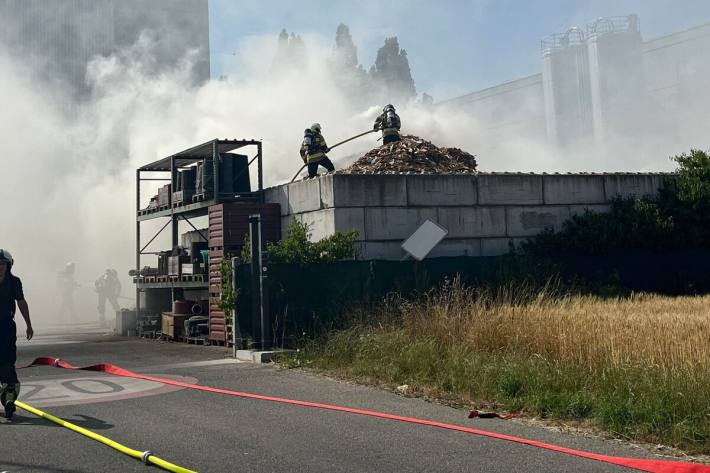 Die Feuerwehr konnte den Brand erfolgreich löschen