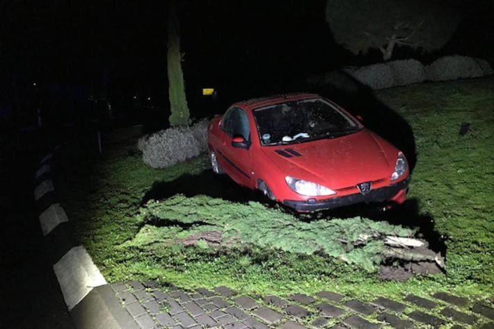 Betrunken Verkehrsunfall verursacht in Altdorf