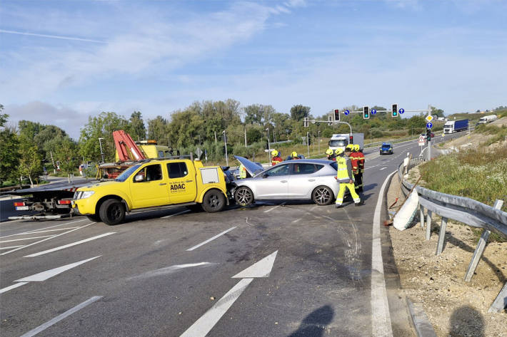 Die Autos waren nicht mehr fahrtüchtig.