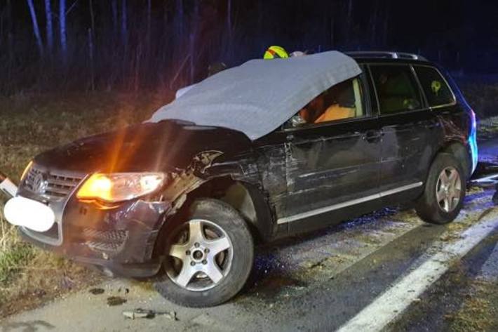 Der Lenker vom Fahrzeug hat den Unfall nicht überlebt.