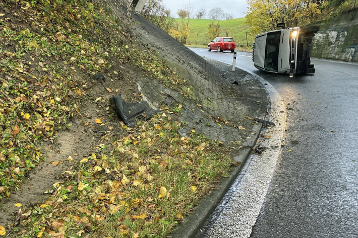 Es entstand Sachschaden von mehreren tausend Franken