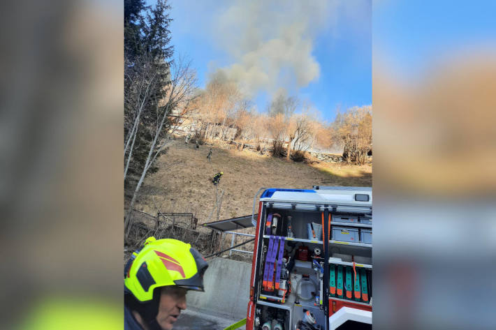 Kleiner Brand entwickelte sich zum Großeinsatz