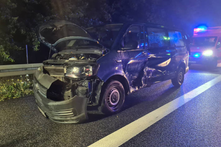 Verkehrsunfall Autobahn A2 mit zwei PKW