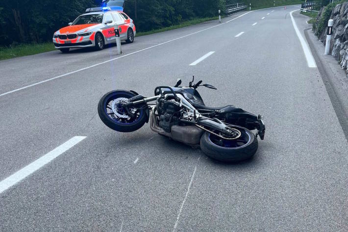 Der Fahrer wurde leicht verletzt