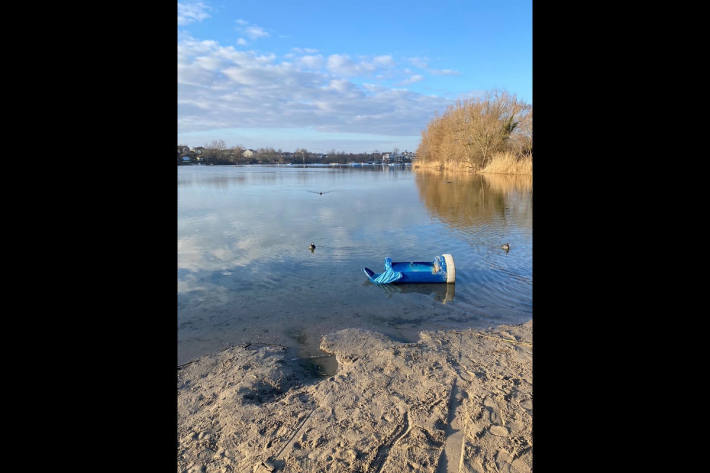 Vandalismus am Rheinauer See