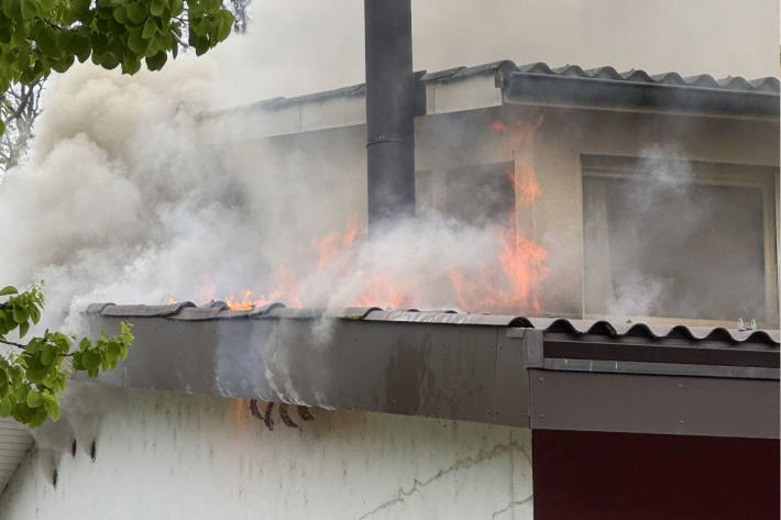 Personen wurden beim Brand keine verletzt.