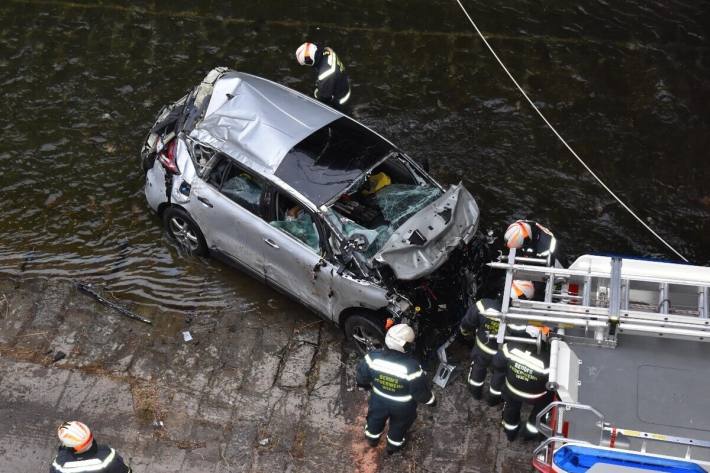 Der Mann war mit überhöhter Geschwindigkeit unterwegs