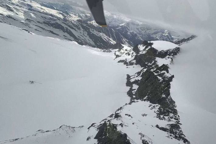 Gleitschirmunfall am Allalinhorn 