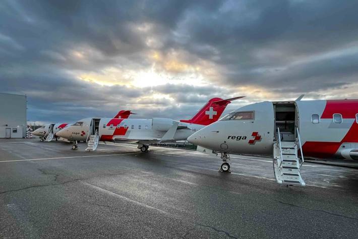 Jet-Flotte am Neujahrstag