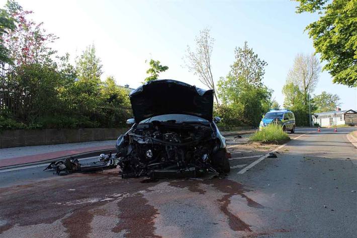 Das Auto wurde in Bad Oeynhausen beschlagnahmt