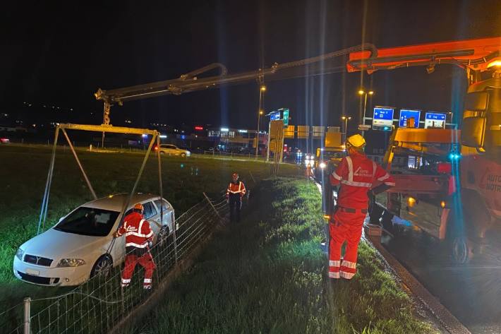 Verletzt wurde beim Unfall niemand.