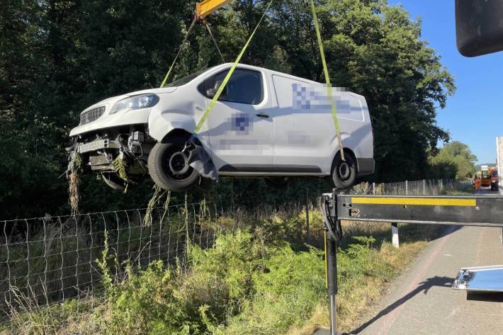 Zum Glück wurde niemand verletzt.