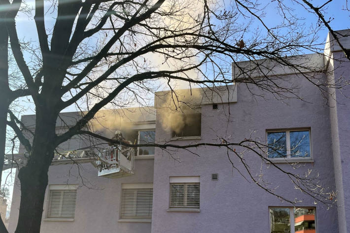 Wohnungsbrand verursacht mehrere zehntausend Franken Schaden