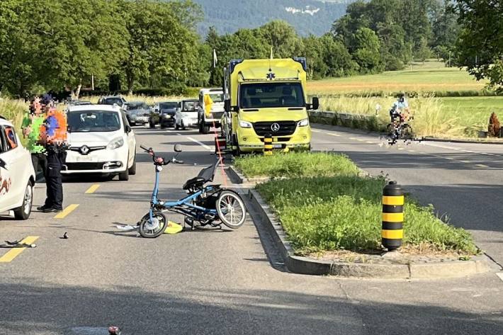 Der Fahrer vom Dreirad ist in der Zwischenzeit verstorben.