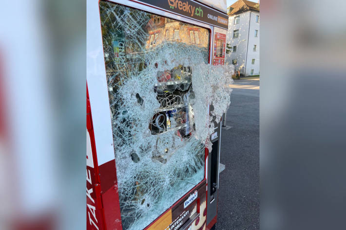 Vandalen wüteten am Bahnhof in Muri AG