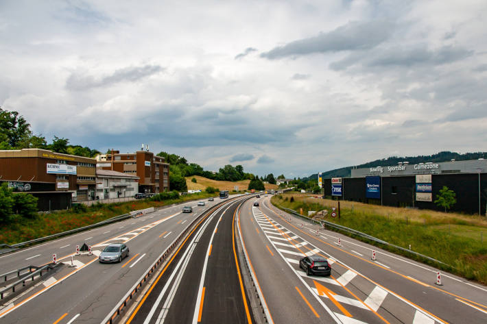 Sperrungen auf der A6