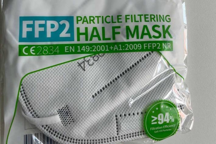 Unzureichende Schutzwirkung bei „SHENGQUAN“ FFP2 Atemschutzmasken