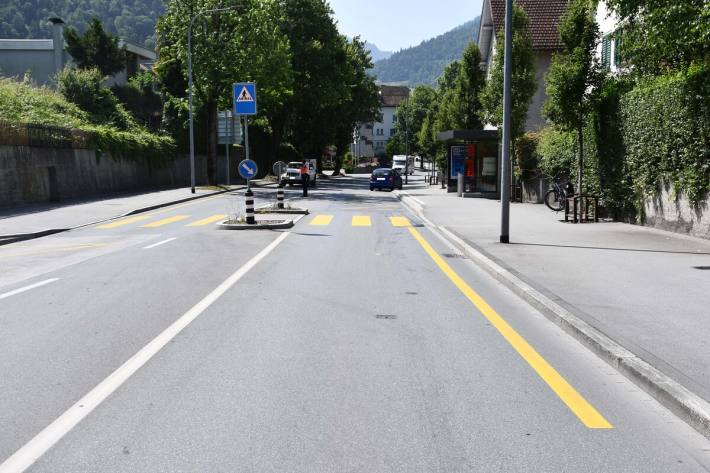 Unfall am Fussgängerstreifen 