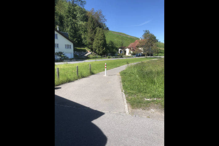 Selbstunfall mit E-Bike in Oberriet