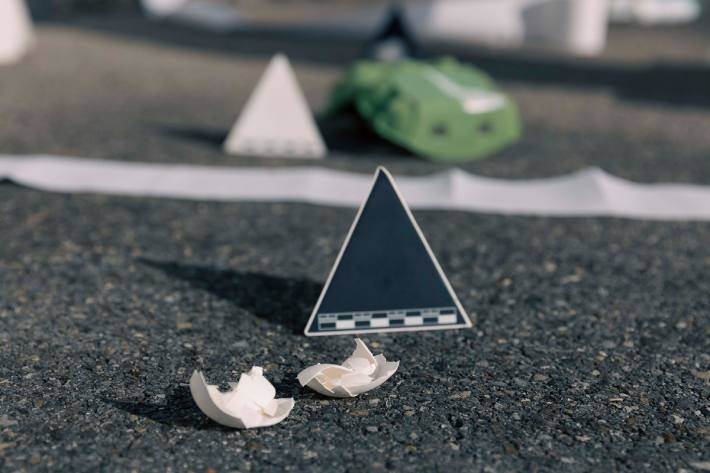 An Halloween sind im Kanton St. Gallen rund ein Dutzend Sachbeschädigungen gemeldet worden. (Symbolbild)