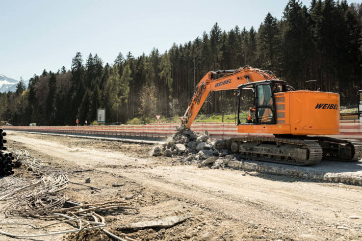 Die Arbeiten sind witterungsabhängig und werden gegebenenfalls verschoben.