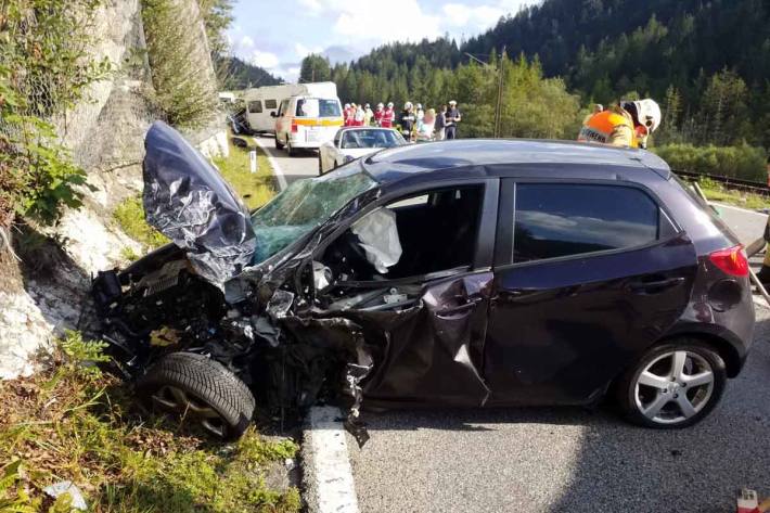 Schwerer Unfall in Heiterwang