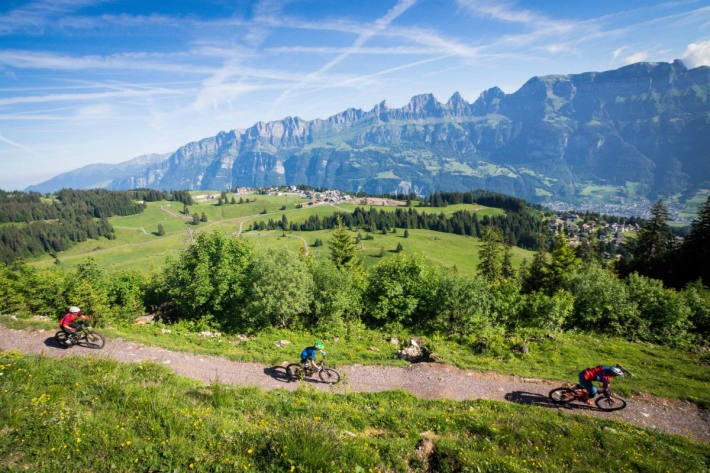 Familien-Bike-Rennen am Wildi's Füchse Festival.