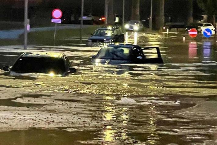 Unwetter in Judendorf-Straßengel