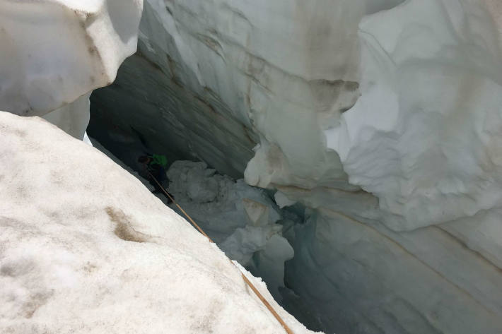 Rettung am Piz Palü