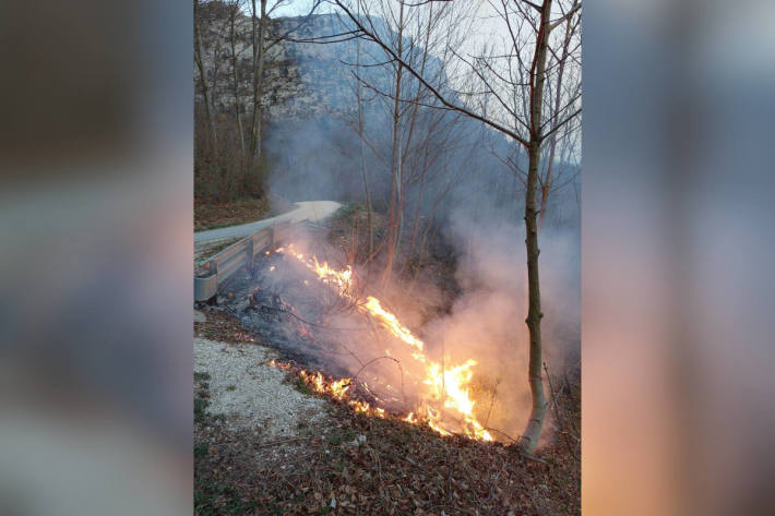 Zwei Feuerwehreinsätze wegen brennendem Waldboden