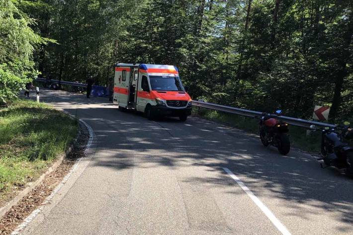 Tödlicher Verkehrsunfall bei Wilgartswiesen