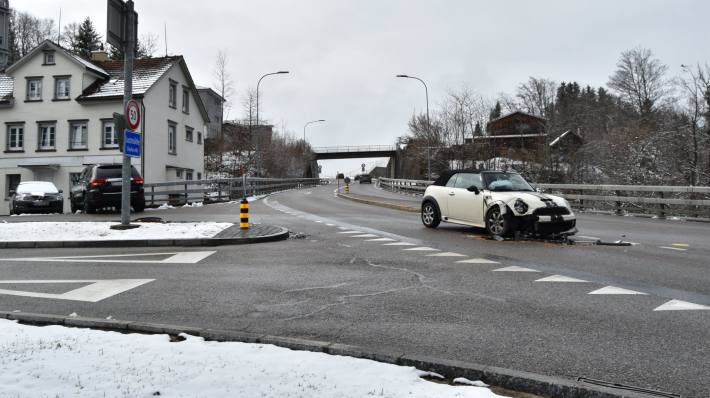  Unfall im Verzweigungsbereich