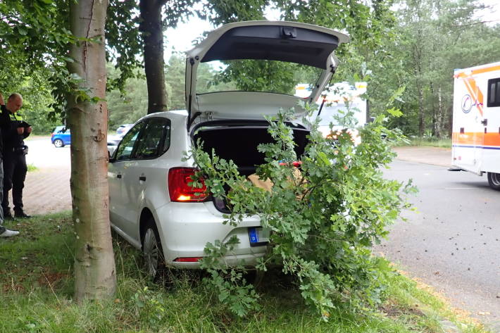 Beide Personen wurden leicht verletzt