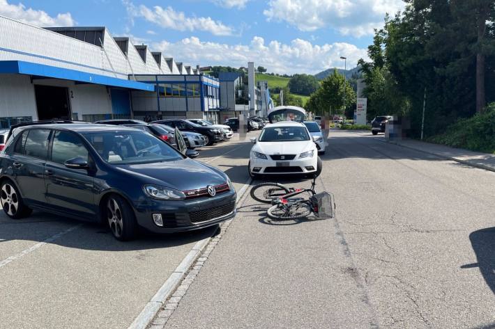 In Gossau SG kam es zu einem Verkehrsunfall.