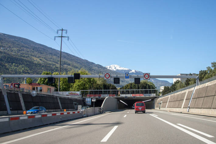 A9 Tunnel de Champsec à Sion